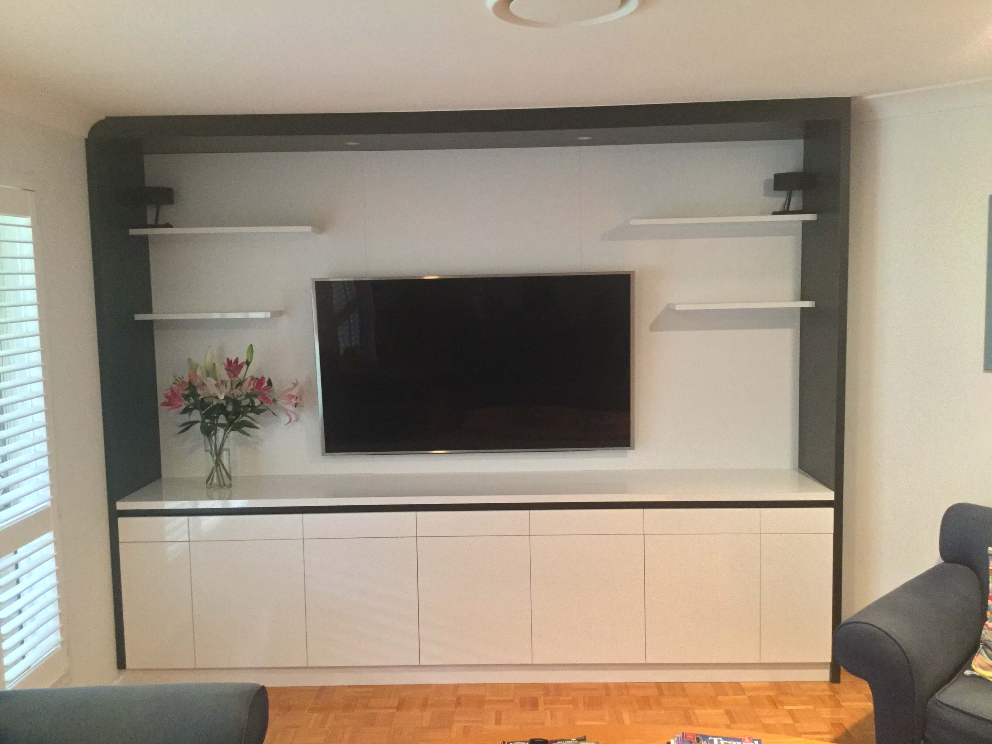 Living Room Storage Tv Cabinets Brisbane At Cabinet Makers