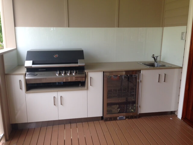 Modern Outdoor Kitchen Cabinets Brisbane A T Cabinet Makers