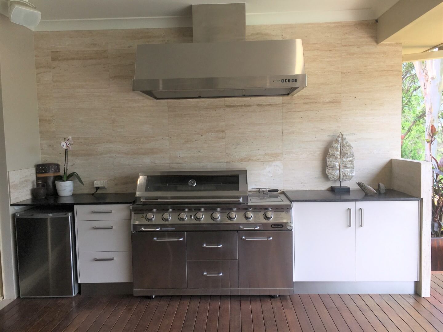 Modern Outdoor Kitchen Cabinets Brisbane A T Cabinet Makers