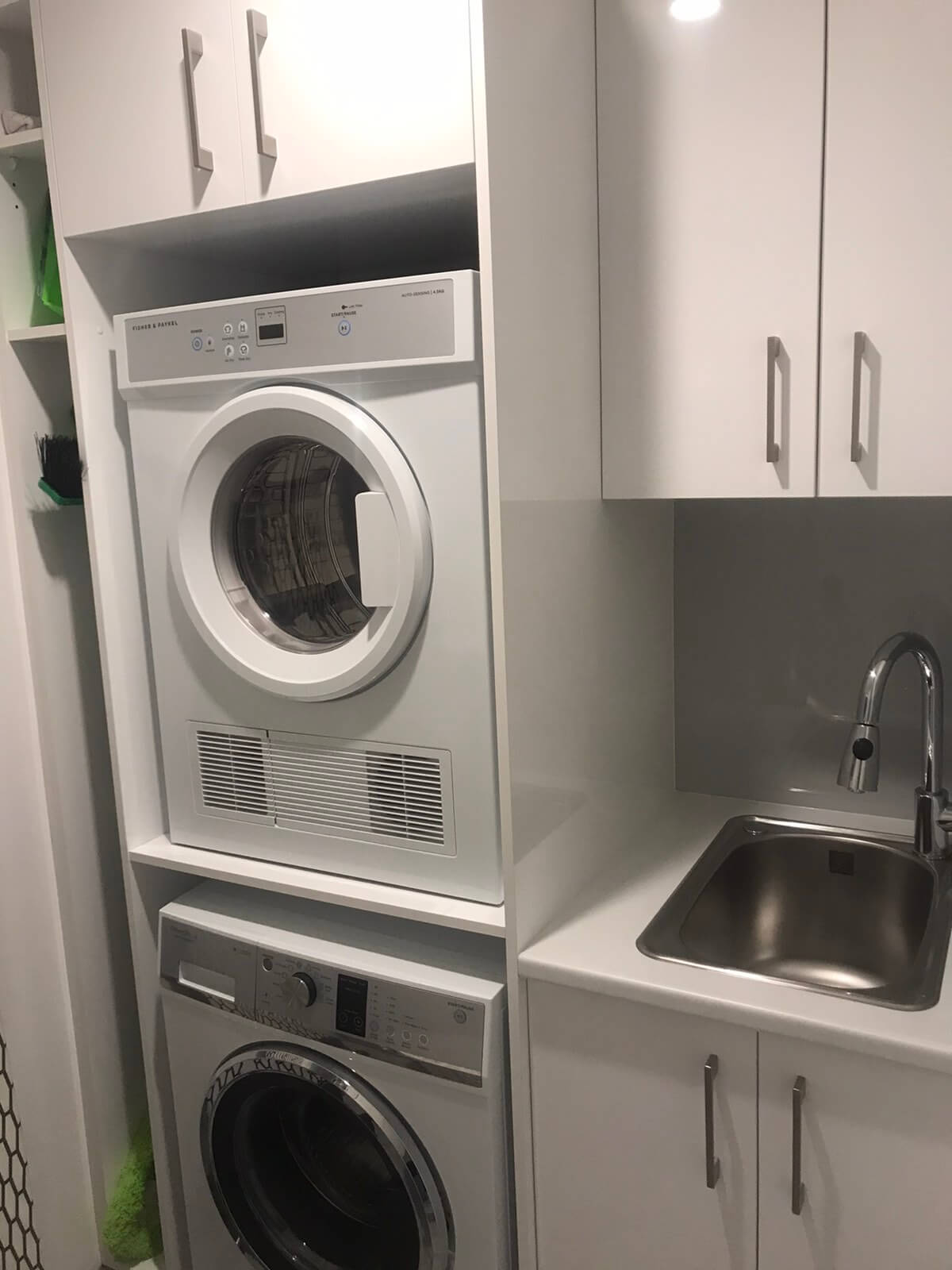 Laundry Cabinet Sink  Laundry Washing Machine Cabinet - Jottai